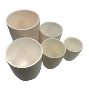 Hand-painted alumina ceramic plate with food-safe glaze